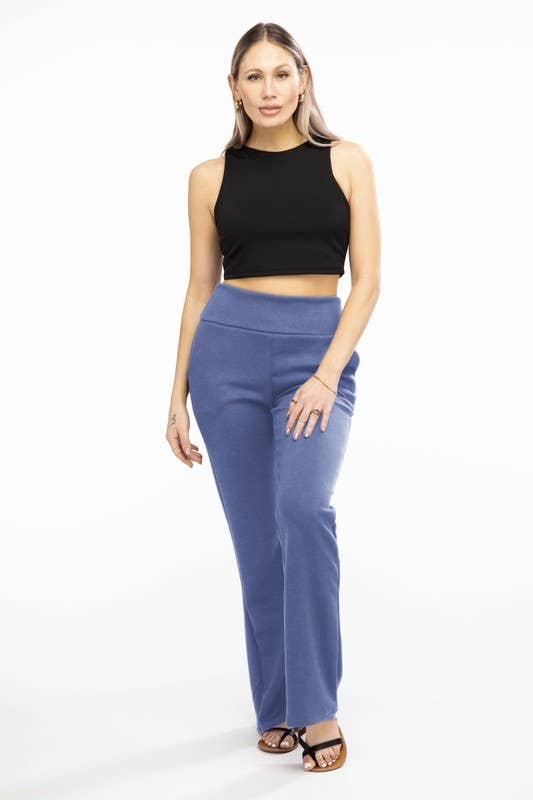 Denim Dream Modal Scuba Pants – Plus Size