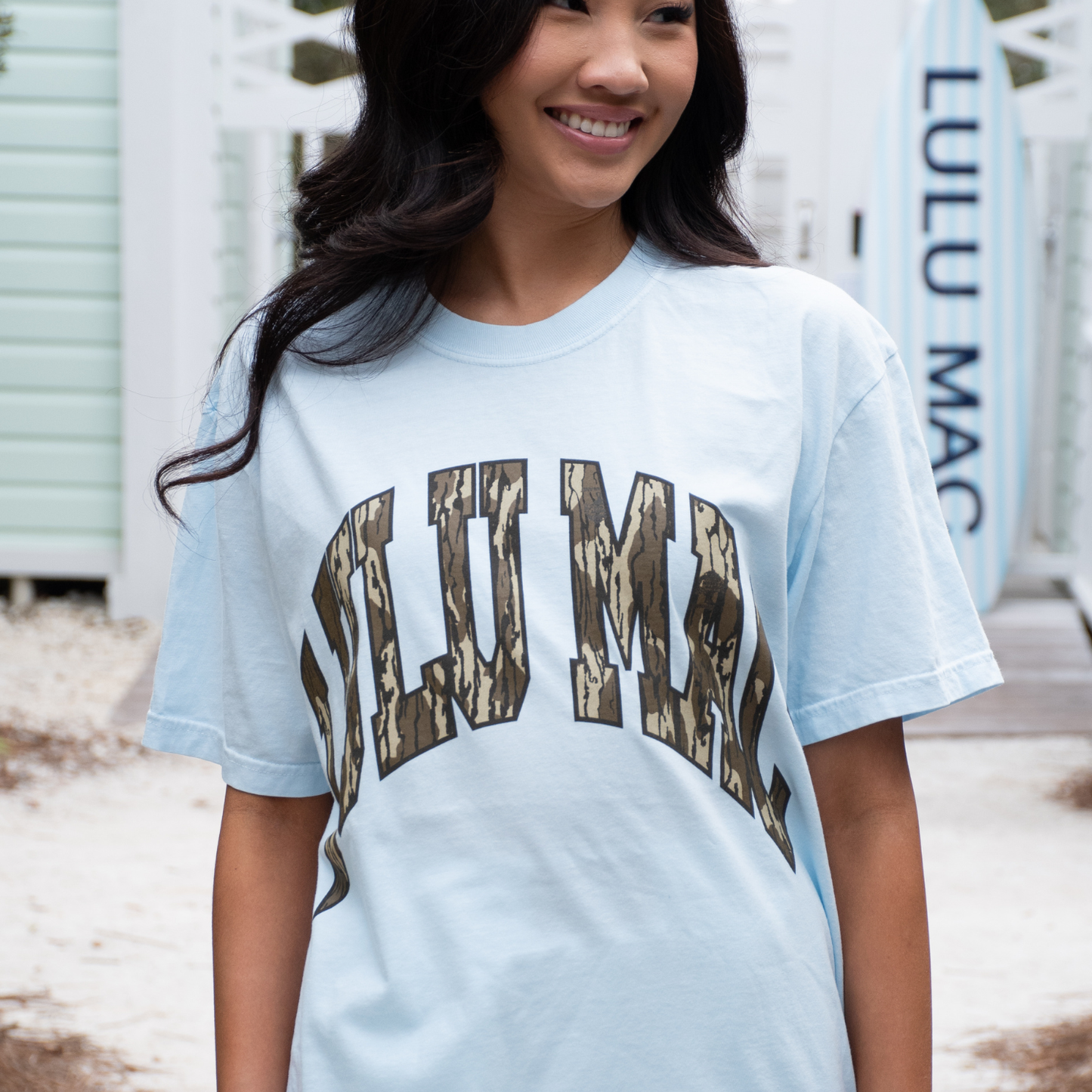 Lulu Mac Mossy Oak Graphic Comfort Colors Tee