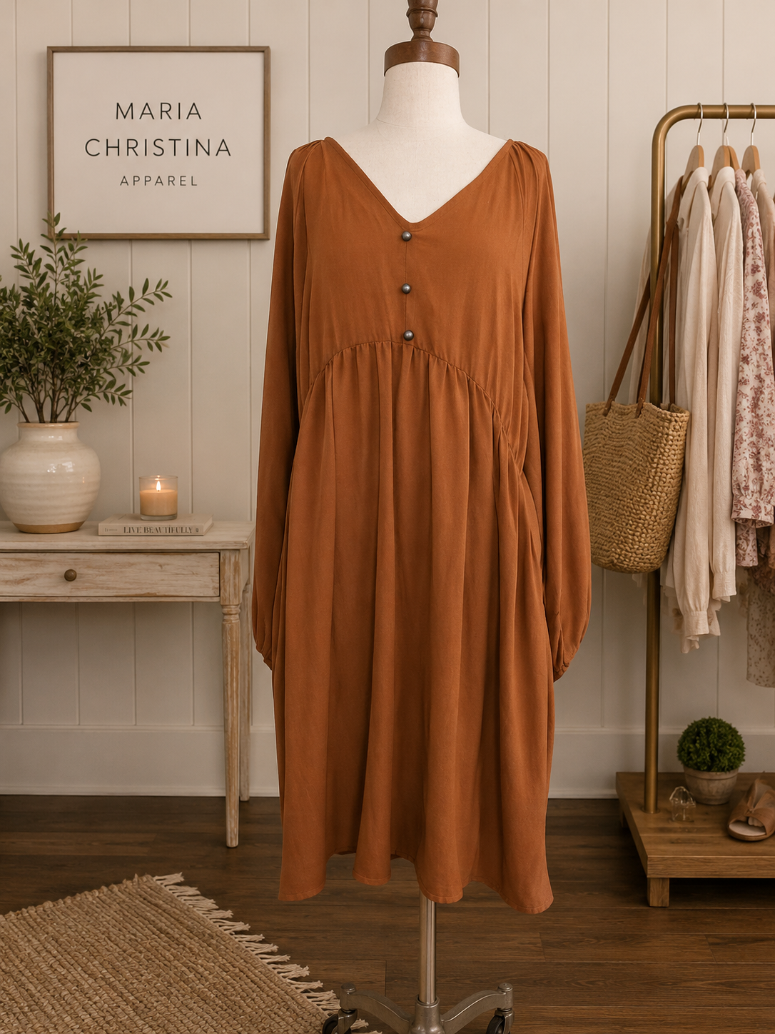 Caramel Crush Dress by Haptics
