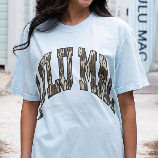 Lulu Mac Mossy Oak Graphic Comfort Colors Tee