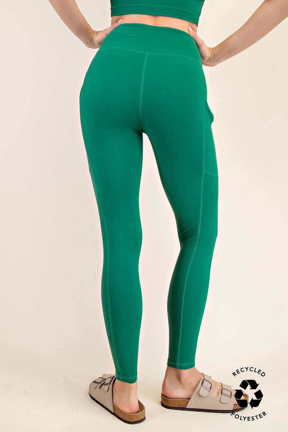 Butter Me Up Pocket Leggings in Cassis