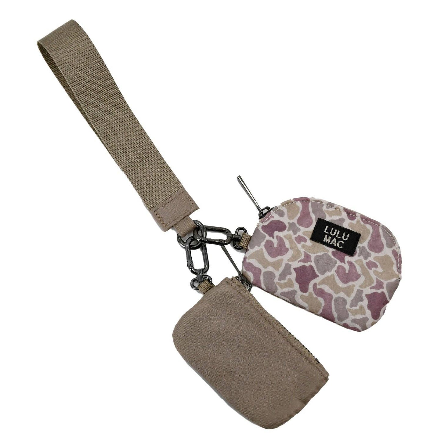 Lulu Mac Double Pouch Wristlet – Multiple Colors