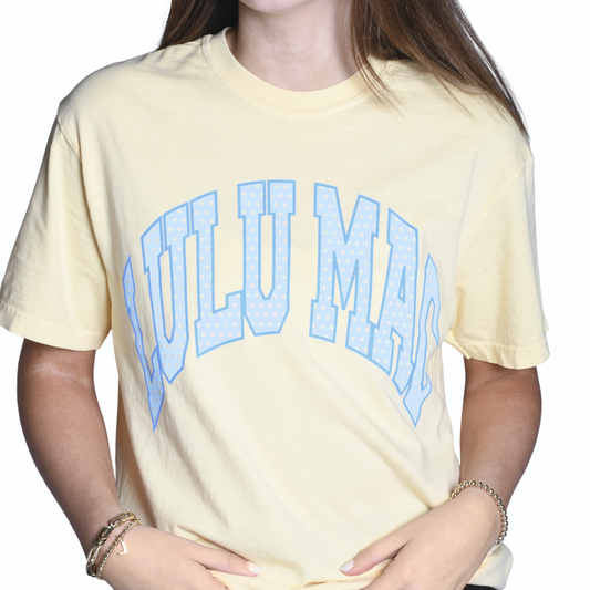 Lulu Mac Polka Dot Comfort Colors Tee – Multiple Colors