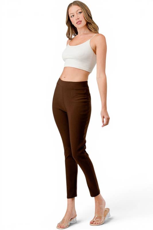 Sculpt & Strut Scuba Pants – Enamel Green