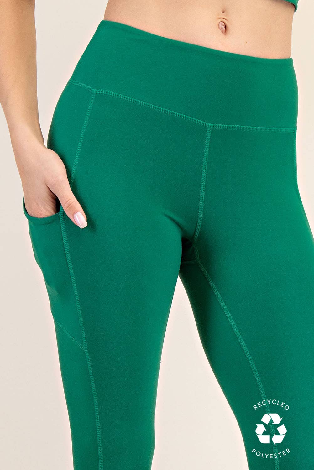 Butter Me Up Pocket Leggings in Cassis