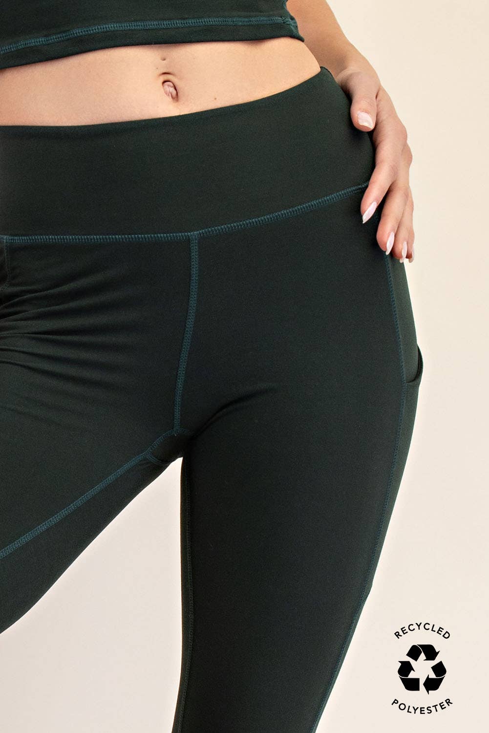 Butter Me Up Pocket Leggings in Cassis