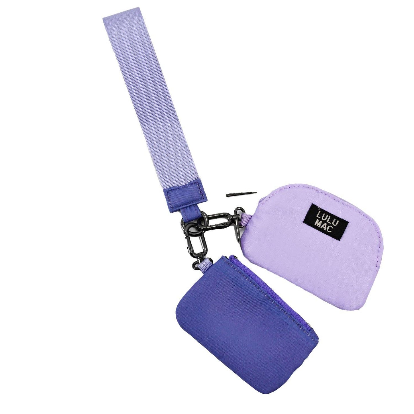 Lulu Mac Double Pouch Wristlet – Multiple Colors