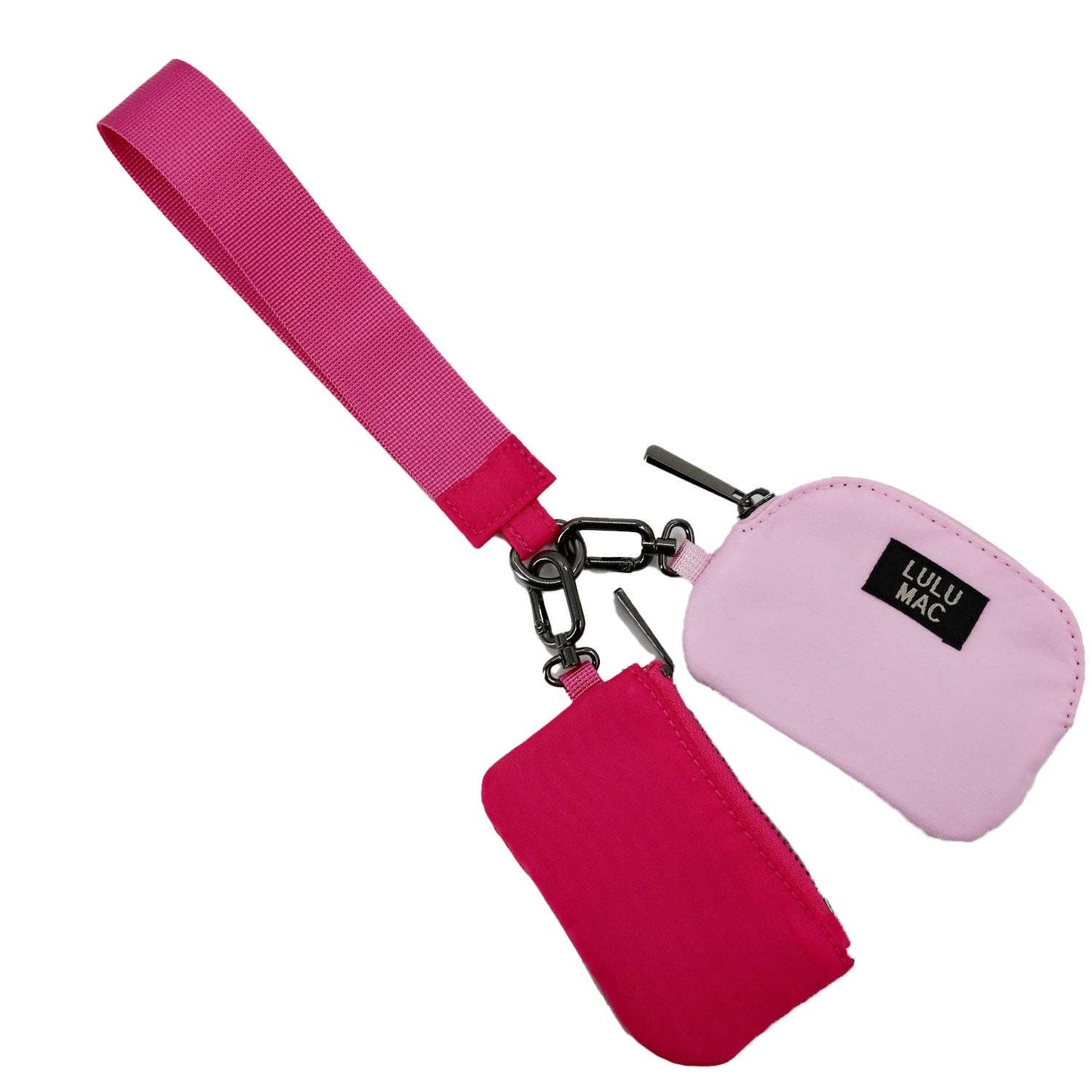 Lulu Mac Double Pouch Wristlet – Multiple Colors