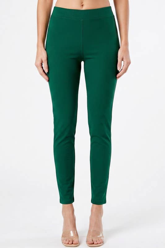 Sculpt & Strut Scuba Pants – Enamel Green