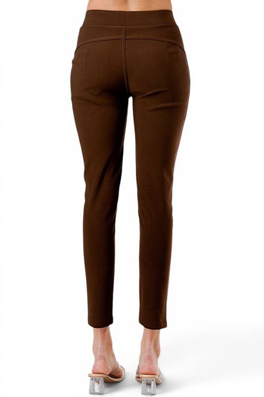 Sculpt & Strut Scuba Pants – Enamel Green