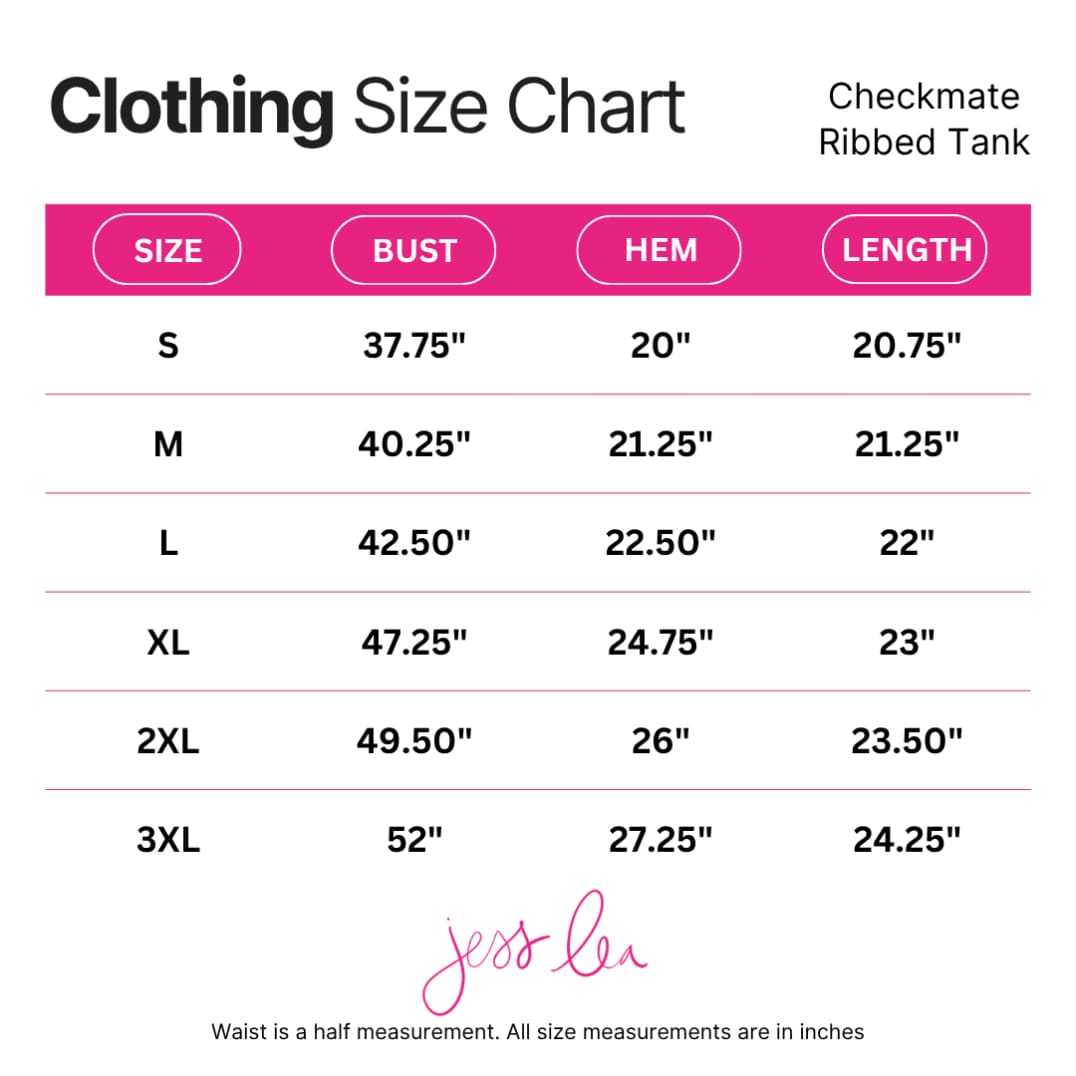 Checkmate Ribbed Tank- Purple