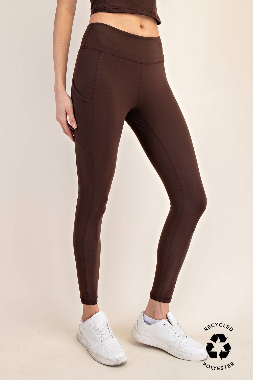 Butter Me Up Pocket Leggings in Cassis