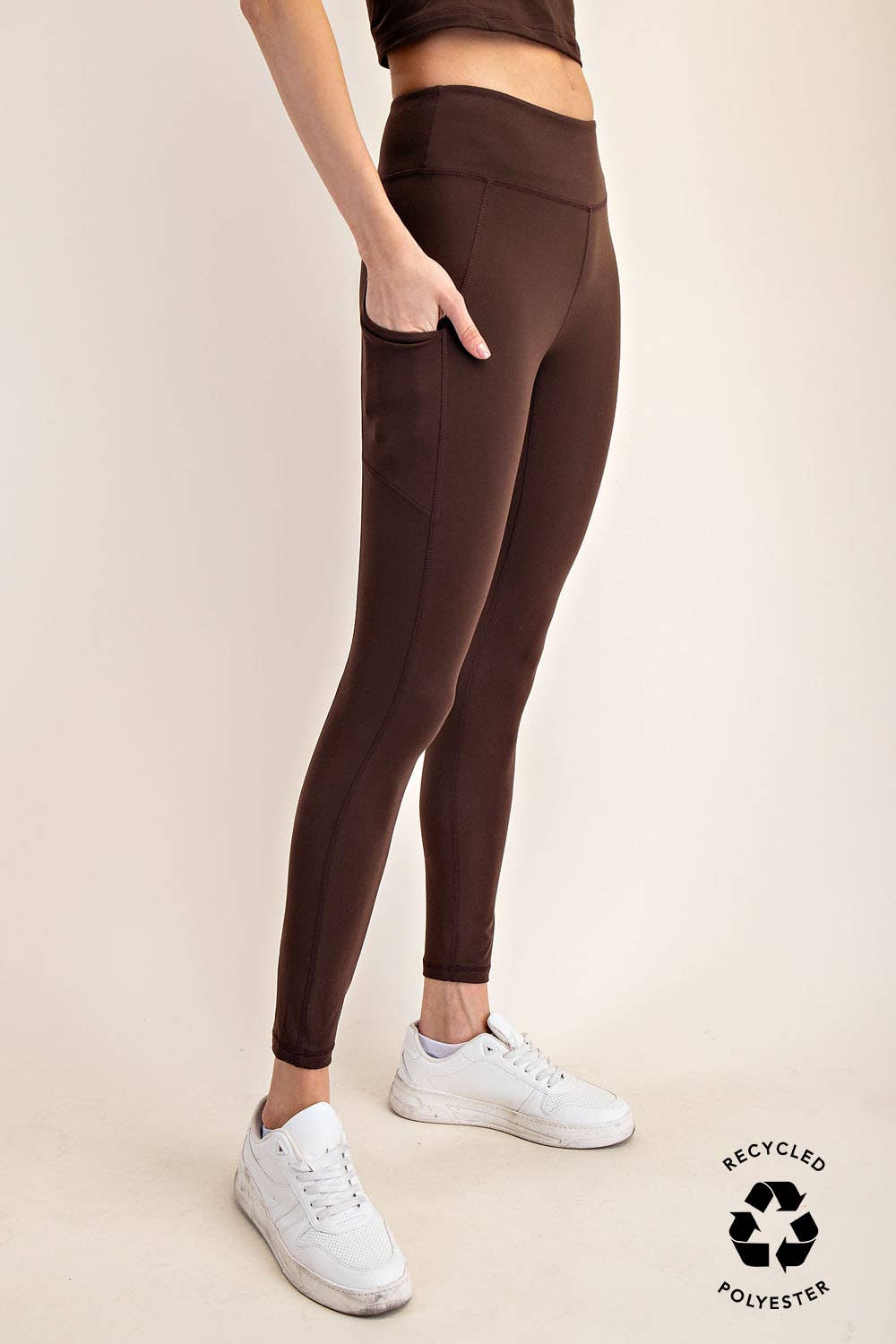 Butter Me Up Pocket Leggings in Cassis