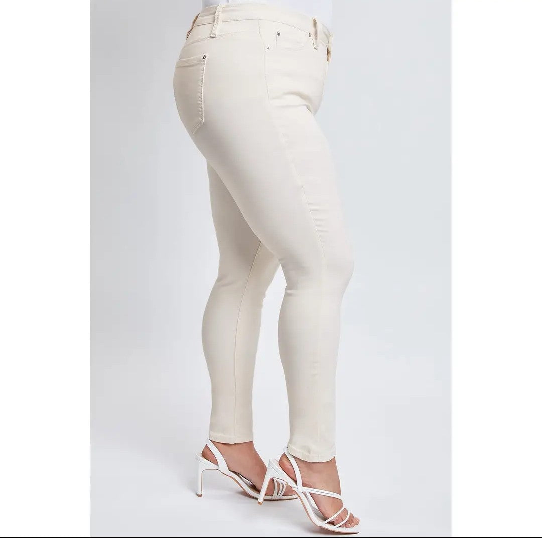 Mint Hyperstretch Mid-Rise Skinny Pants