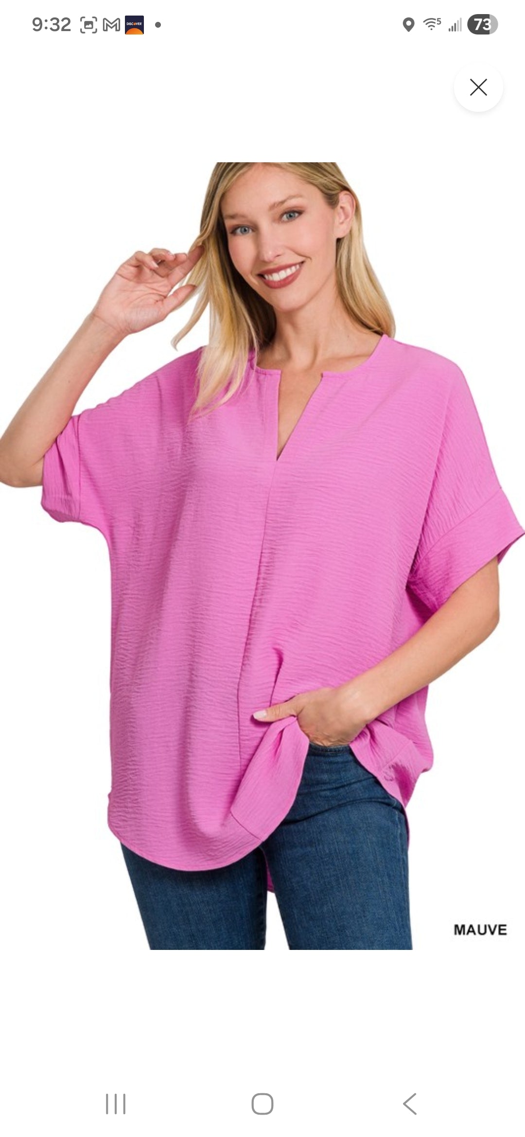 Airflow Dolman Top