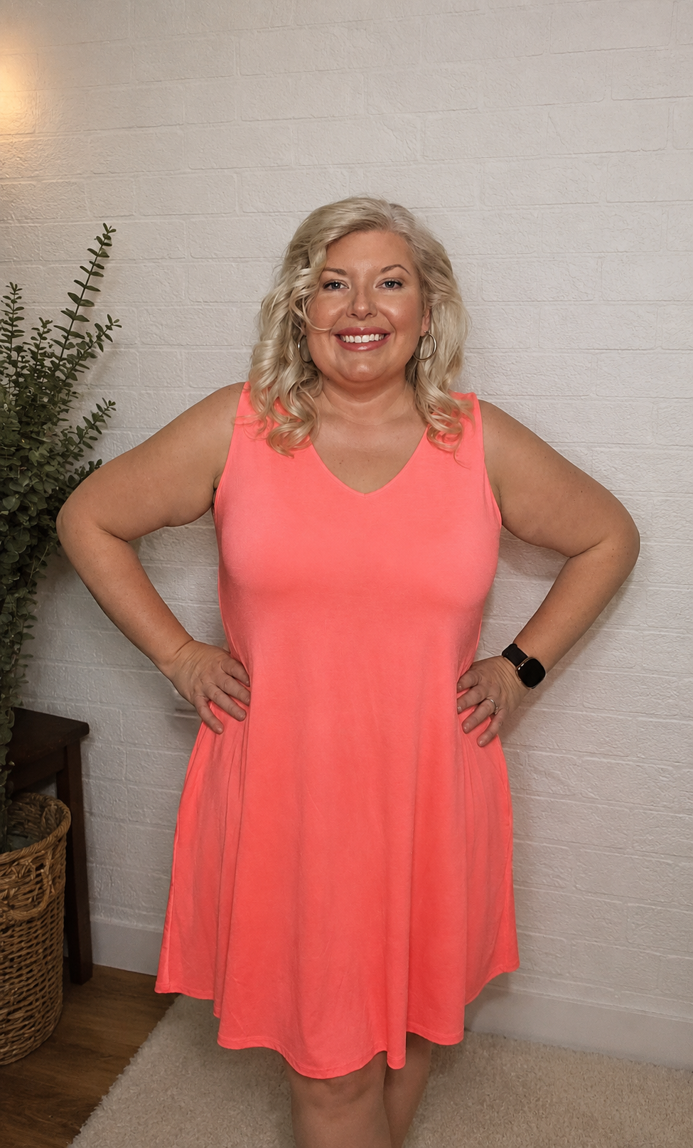 Neon Days Pocket Dress