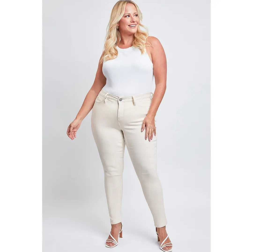 Mint Hyperstretch Mid-Rise Skinny Pants