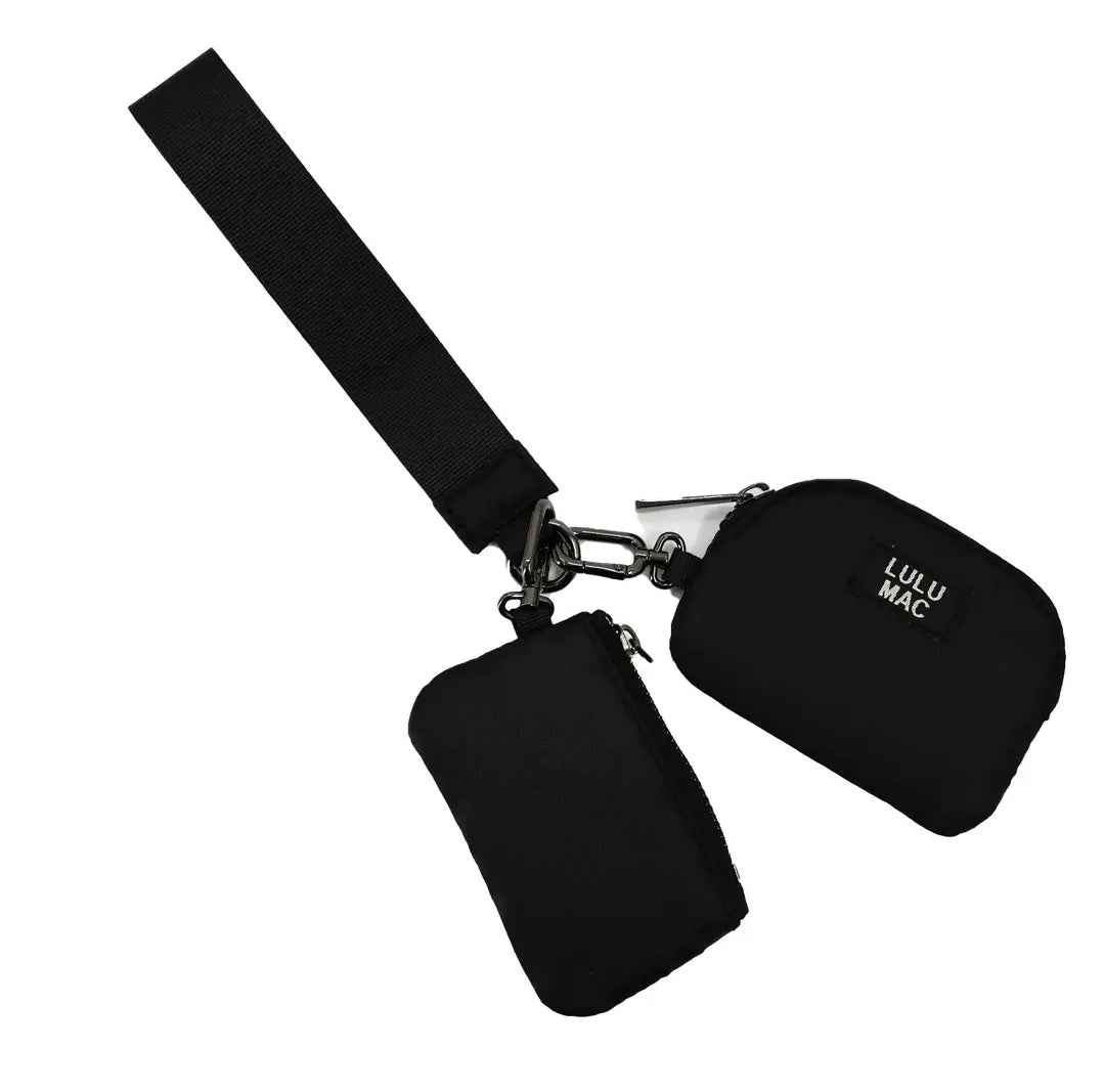 Lulu Mac Double Pouch Wristlet – Multiple Colors