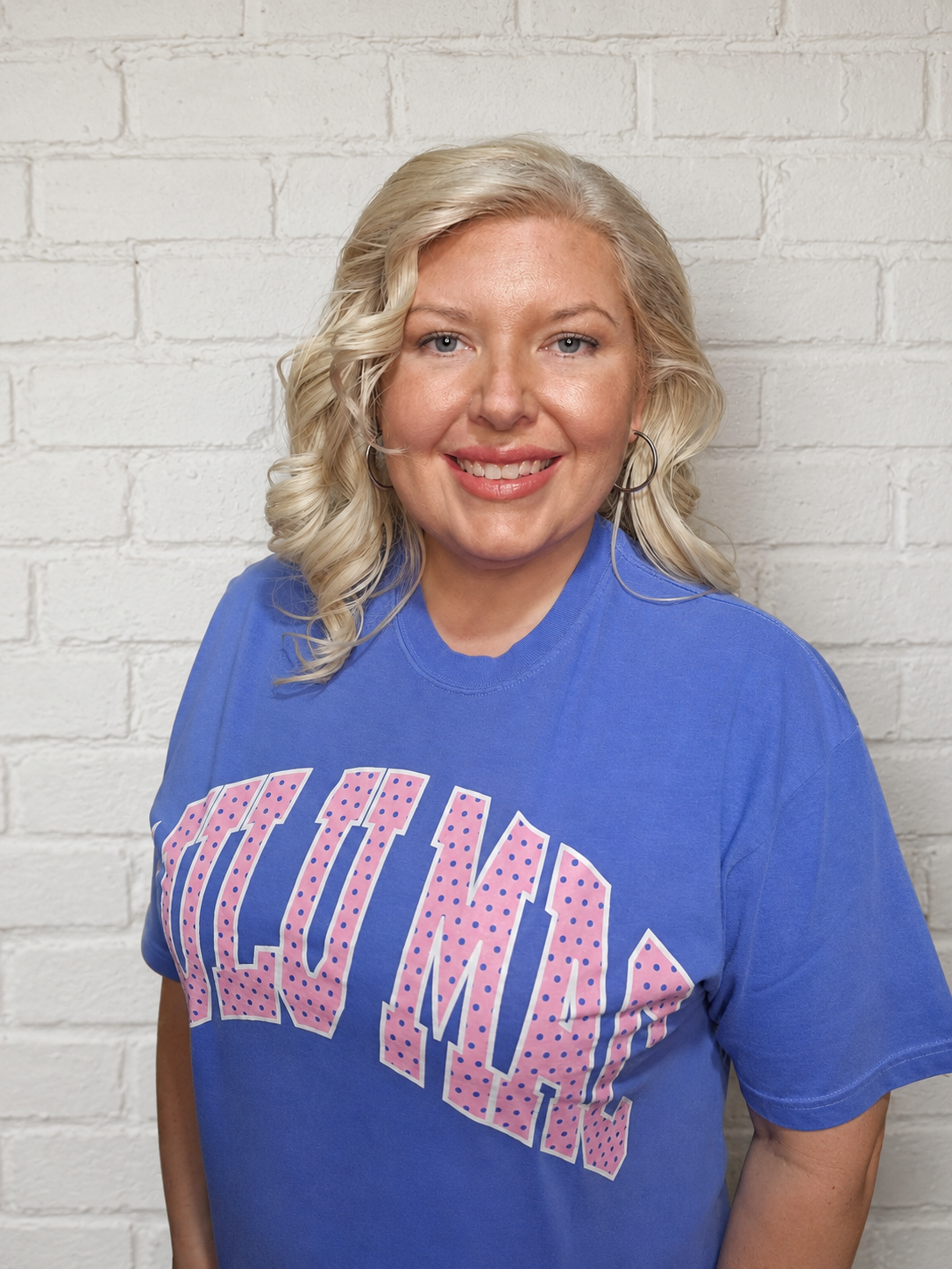 Lulu Mac Polka Dot Comfort Colors Tee – Multiple Colors