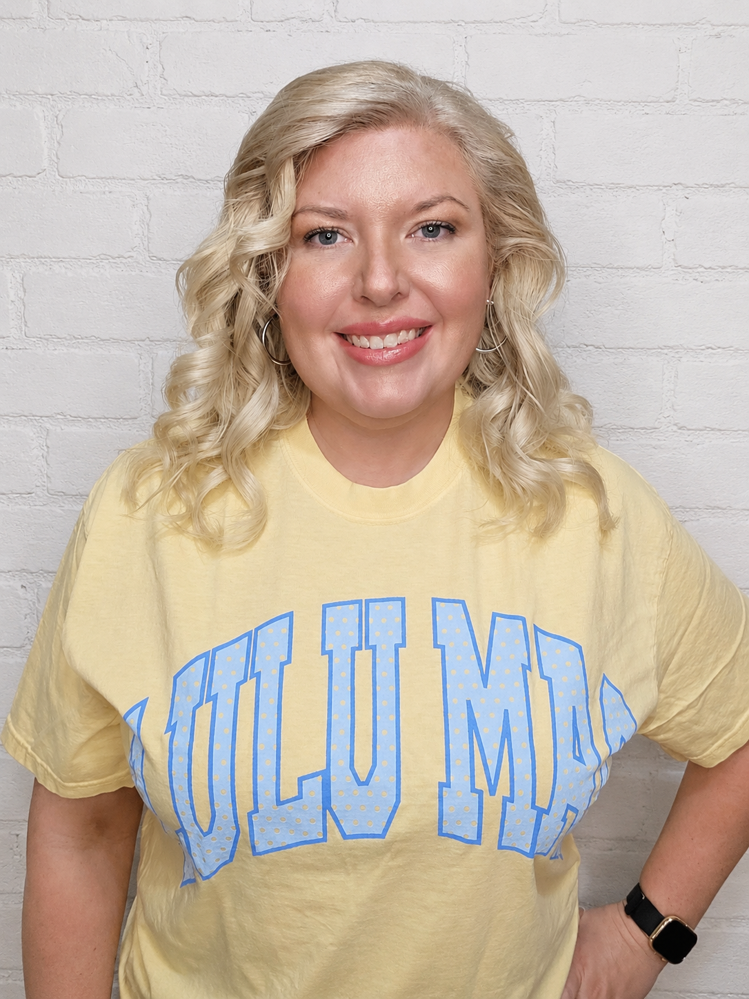 Lulu Mac Polka Dot Comfort Colors Tee – Multiple Colors